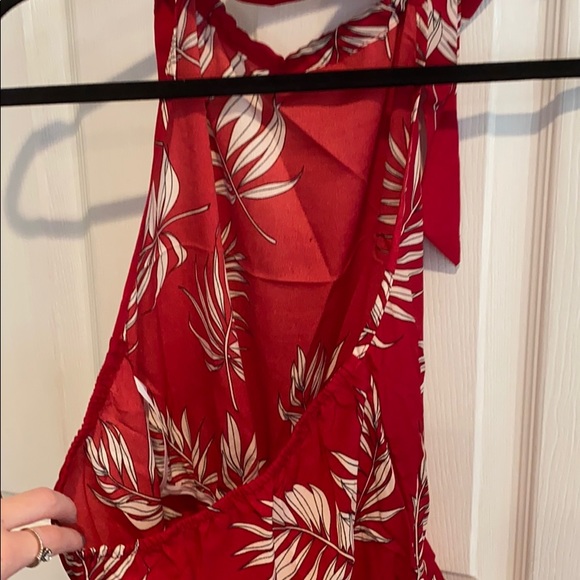 Red romper - Picture 3 of 3